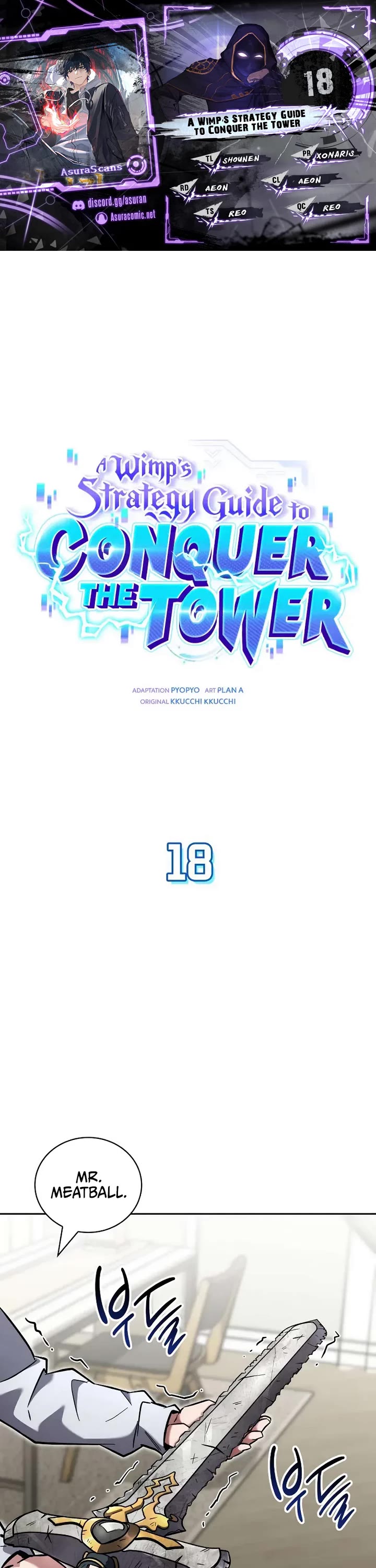A Wimp’s Strategy Guide to Conquer the Tower Chapter 18 page 1 - Chapter 18