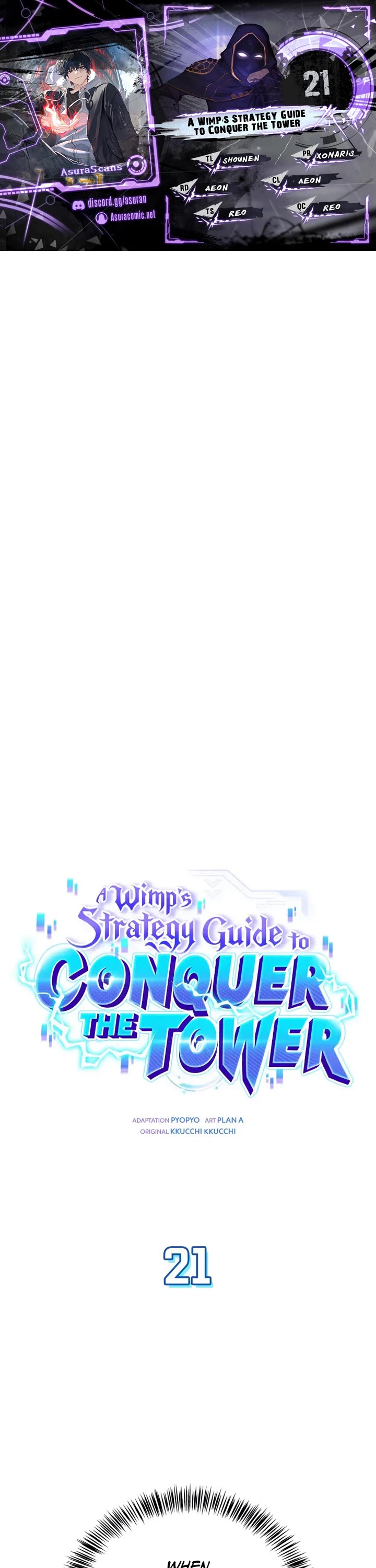 A Wimp’s Strategy Guide to Conquer the Tower Chapter 21 page 1 - Chapter 21