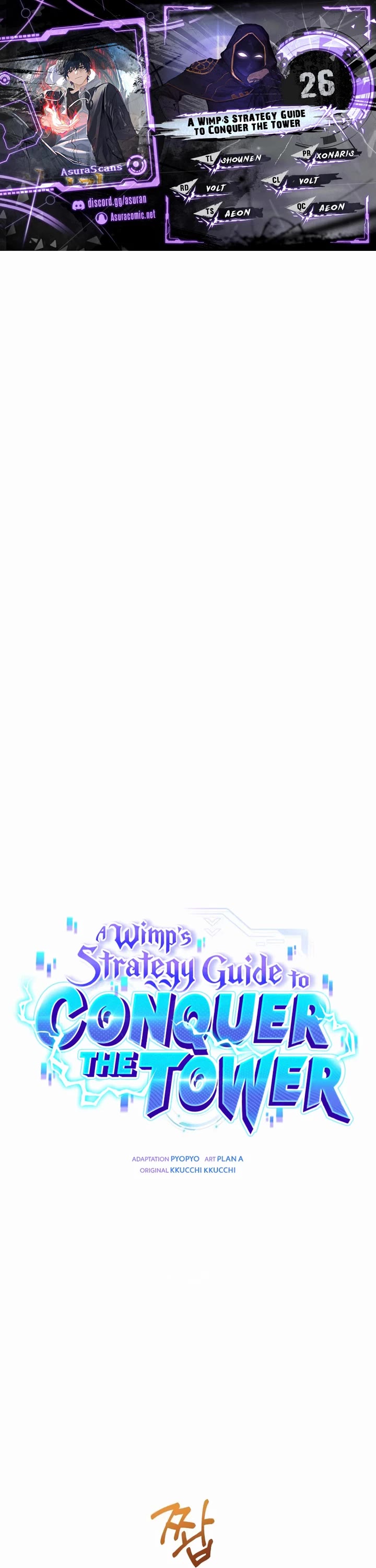 A Wimp’s Strategy Guide to Conquer the Tower Chapter 26 page 1 - Chapter 26
