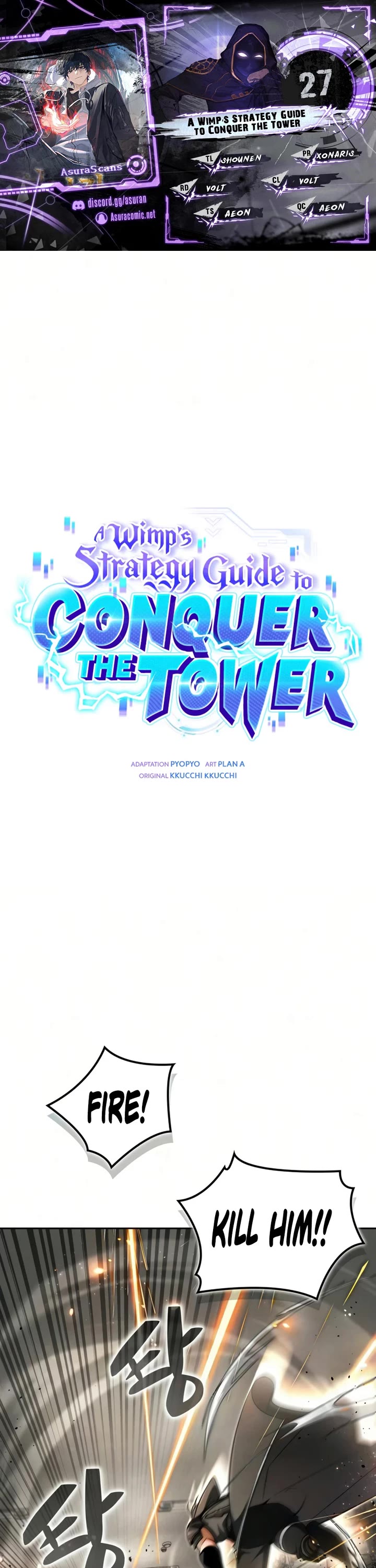 A Wimp’s Strategy Guide to Conquer the Tower Chapter 27 page 1 - Chapter 27