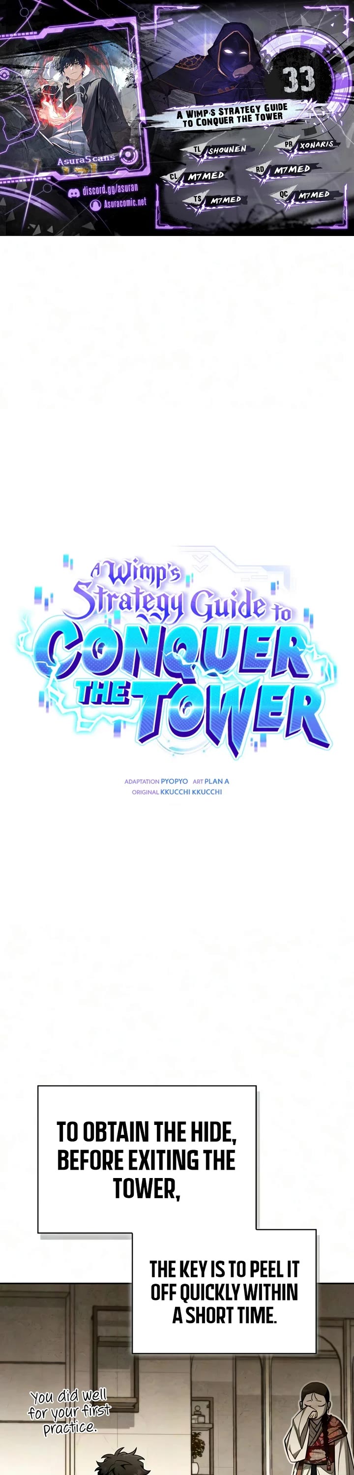 A Wimp’s Strategy Guide to Conquer the Tower Chapter 33 page 1 - Chapter 33