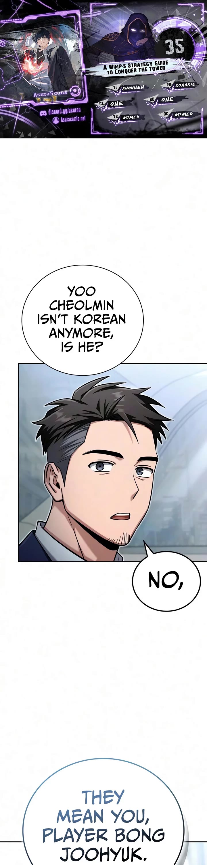A Wimp’s Strategy Guide to Conquer the Tower Chapter 35 page 1 - Chapter 35