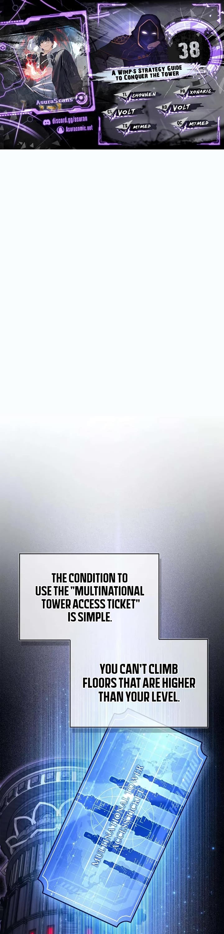 A Wimp’s Strategy Guide to Conquer the Tower Chapter 38 page 1 - Chapter 38