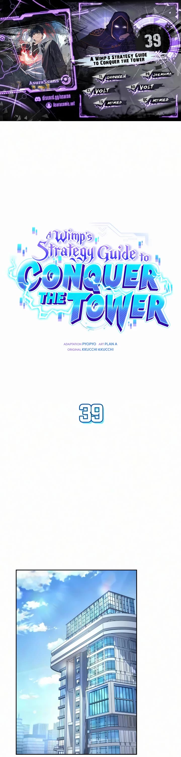 A Wimp’s Strategy Guide to Conquer the Tower Chapter 39 page 1 - Chapter 39