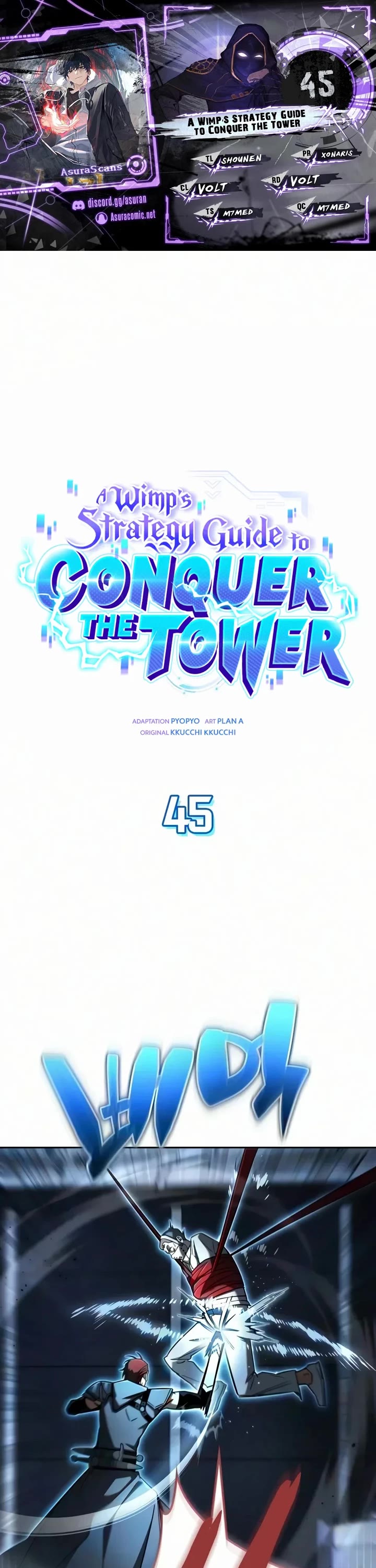 A Wimp’s Strategy Guide to Conquer the Tower Chapter 45 page 1 - Chapter 45