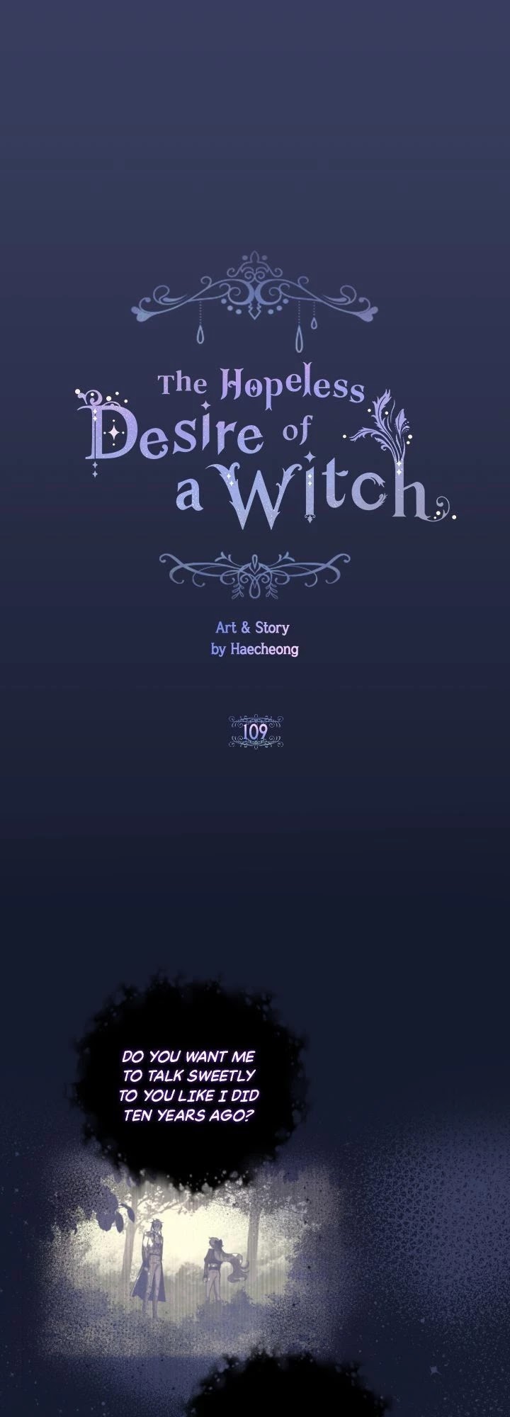 A Witch's Hopeless Wish Chapter 109 page 1 - Chapter 109
