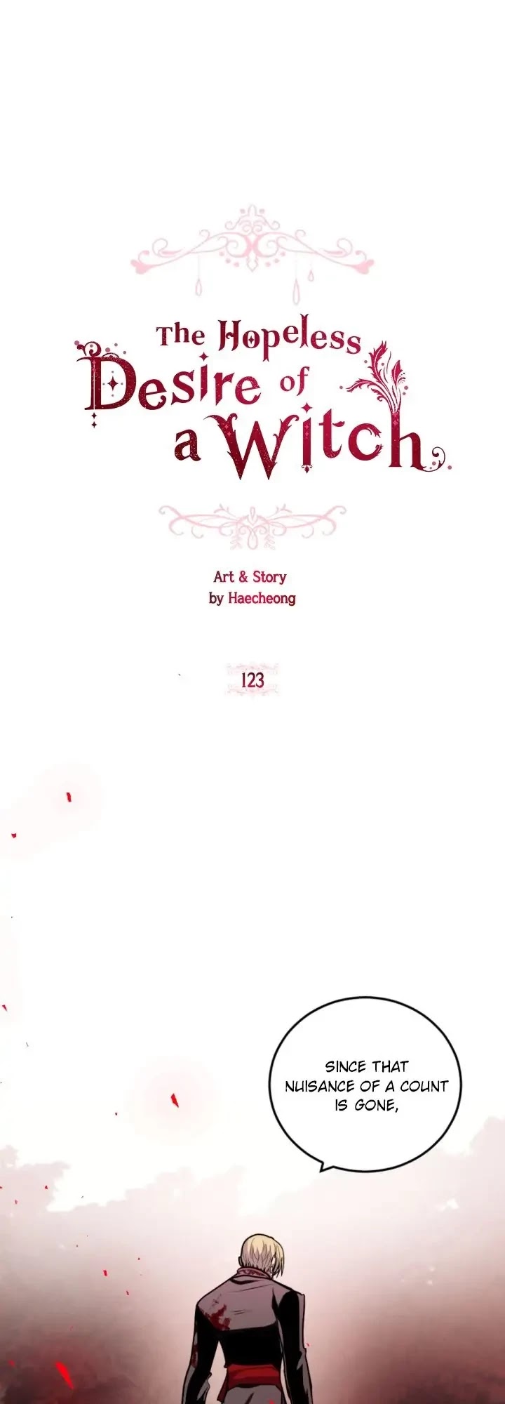 A Witch's Hopeless Wish Chapter 123 page 1 - Chapter 123