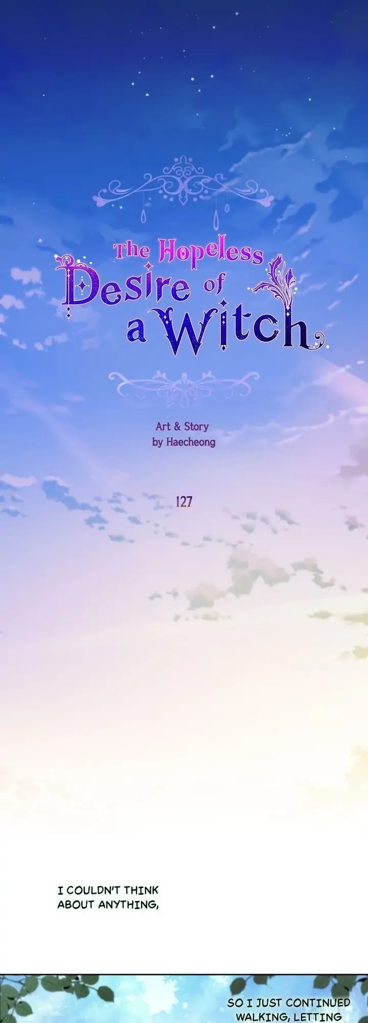 A Witch's Hopeless Wish Chapter 127 page 1 - Chapter 127