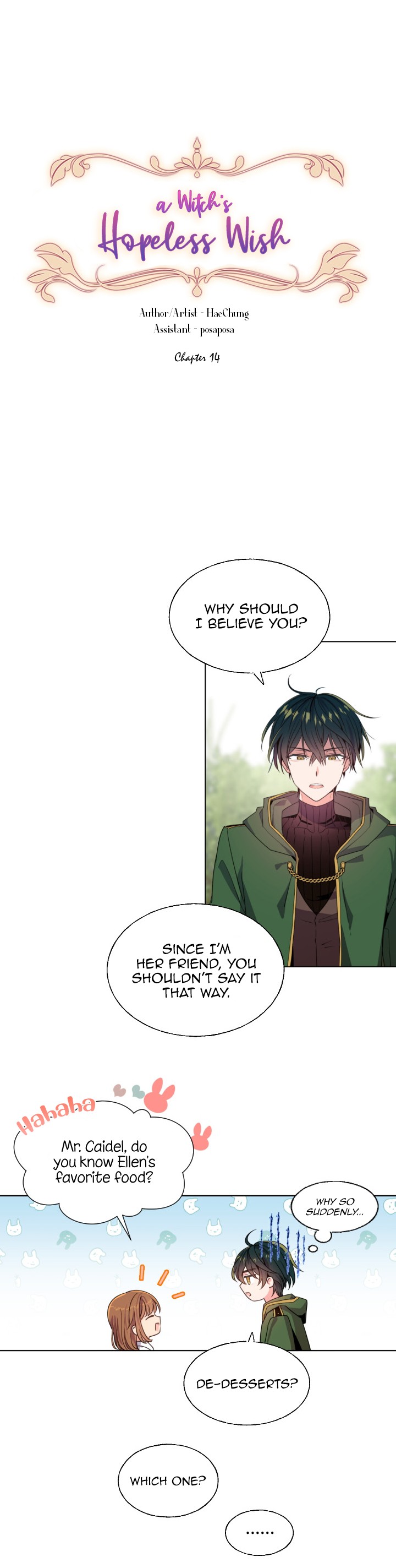 A Witch's Hopeless Wish Chapter 14 page 7 - Chapter 14