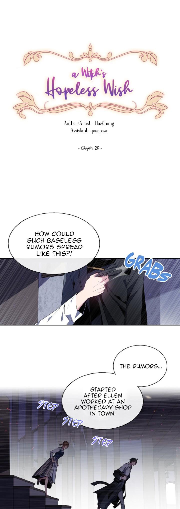 A Witch's Hopeless Wish Chapter 20 page 5 - Chapter 20