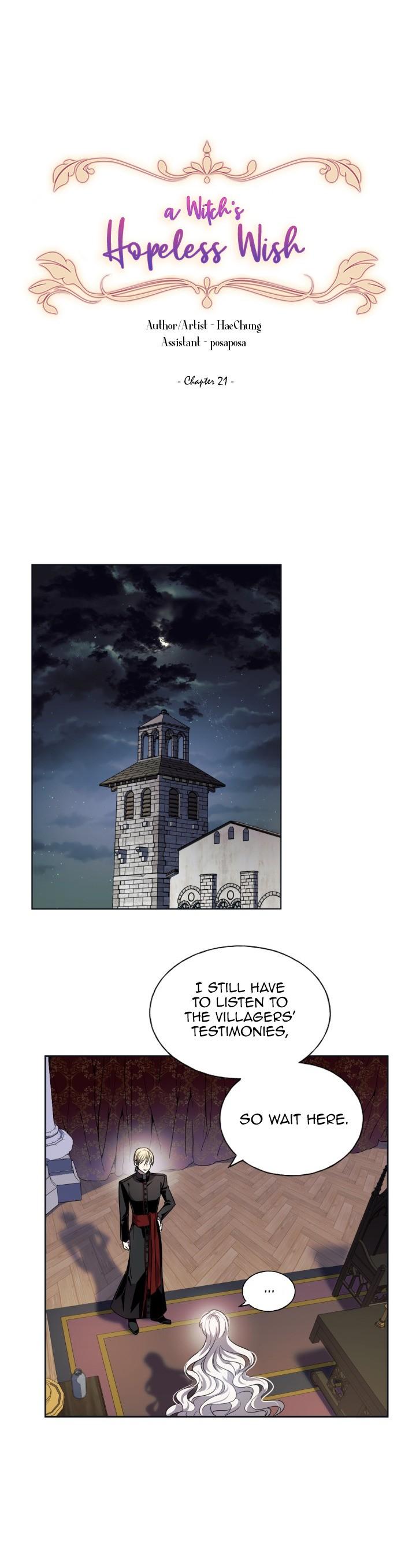 A Witch's Hopeless Wish Chapter 21 page 5 - Chapter 21