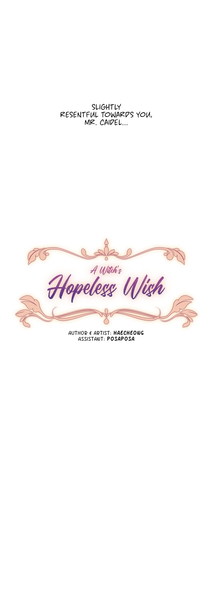 A Witch's Hopeless Wish Chapter 39 page 9 - Chapter 39