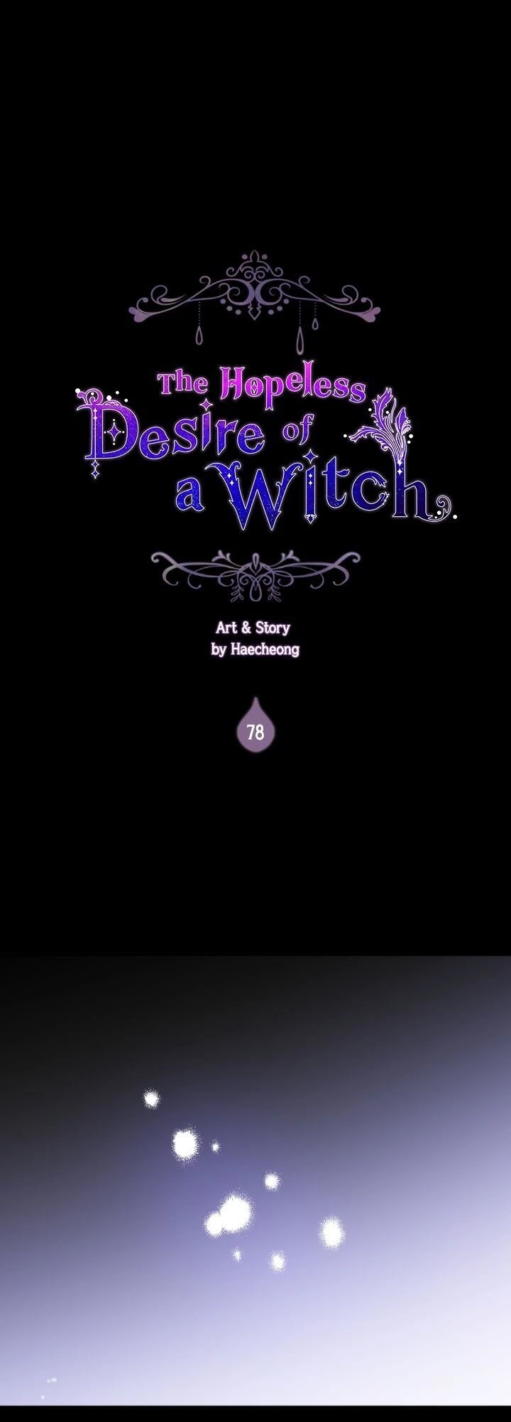 A Witch's Hopeless Wish Chapter 78 page 1 - Chapter 78