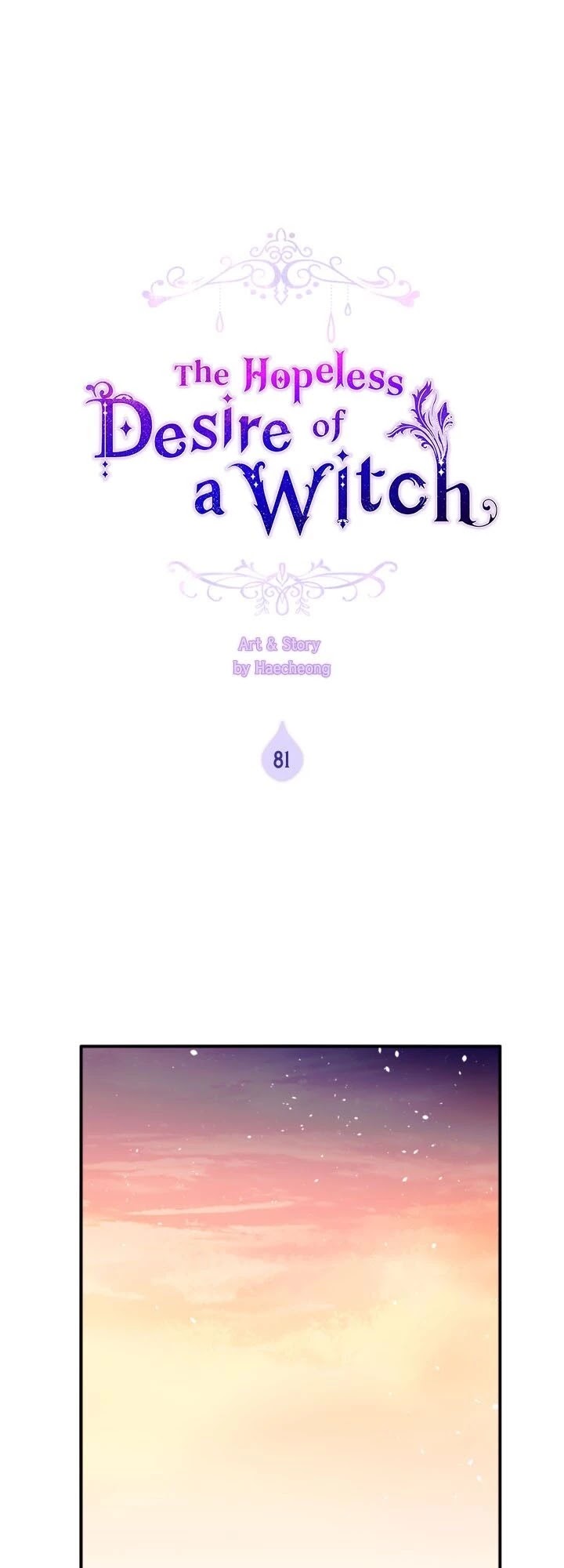 A Witch's Hopeless Wish Chapter 81 page 4 - Chapter 81