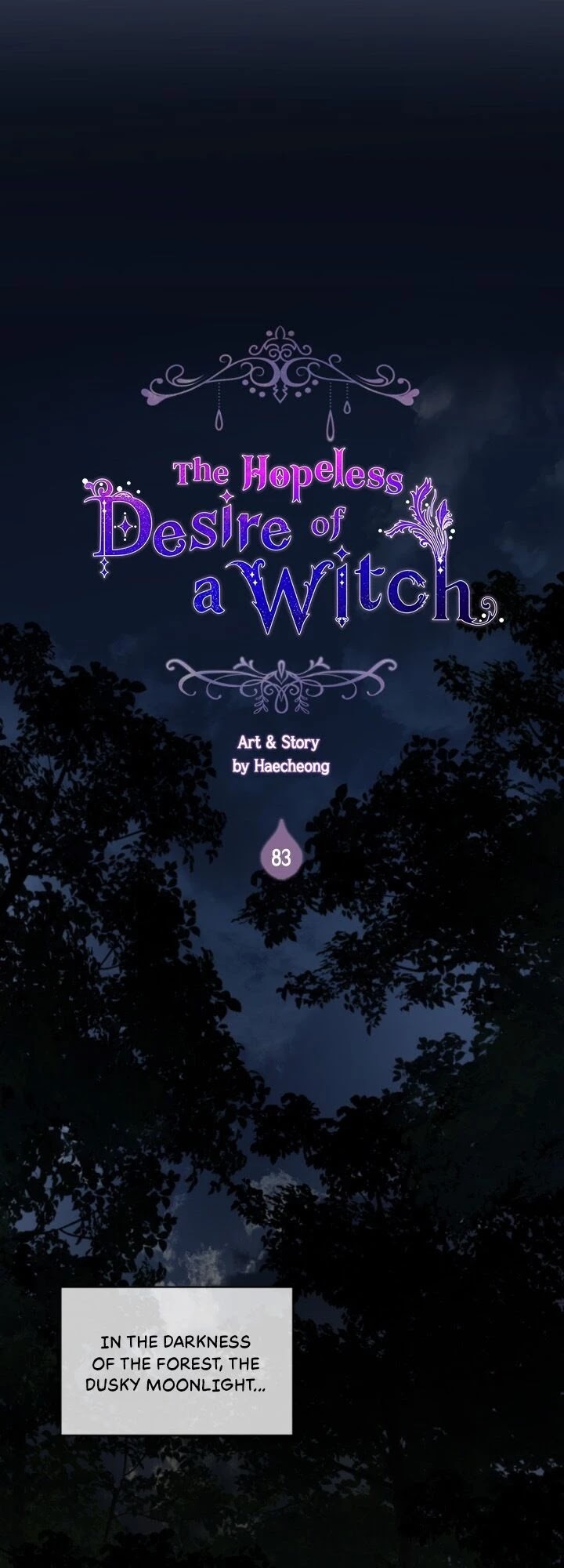 A Witch's Hopeless Wish Chapter 83 page 3 - Chapter 83