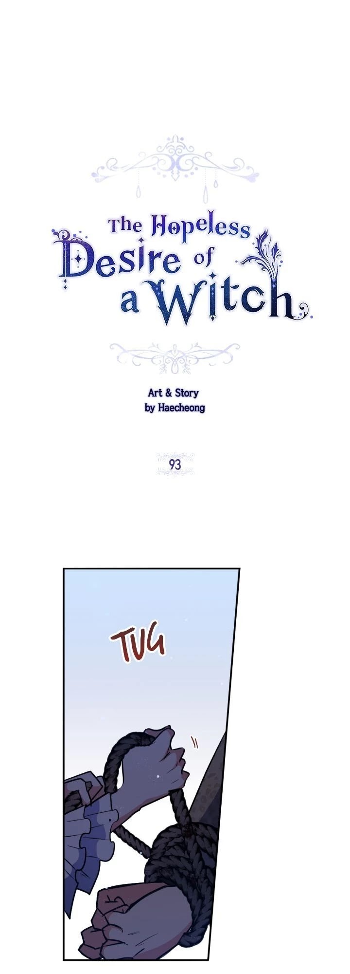 A Witch's Hopeless Wish Chapter 93 page 1 - Chapter 93