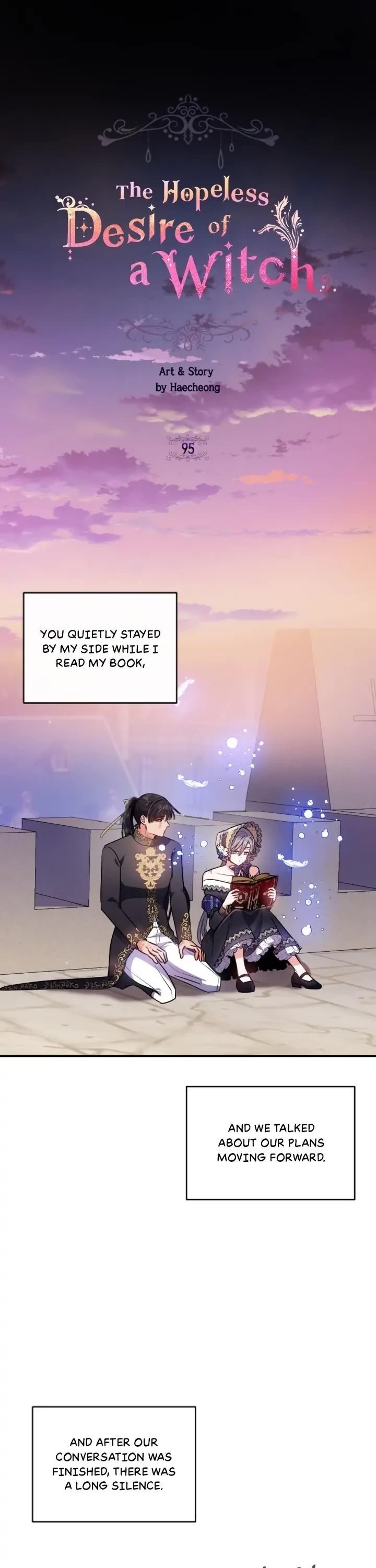 A Witch's Hopeless Wish Chapter 95 page 1 - Chapter 95
