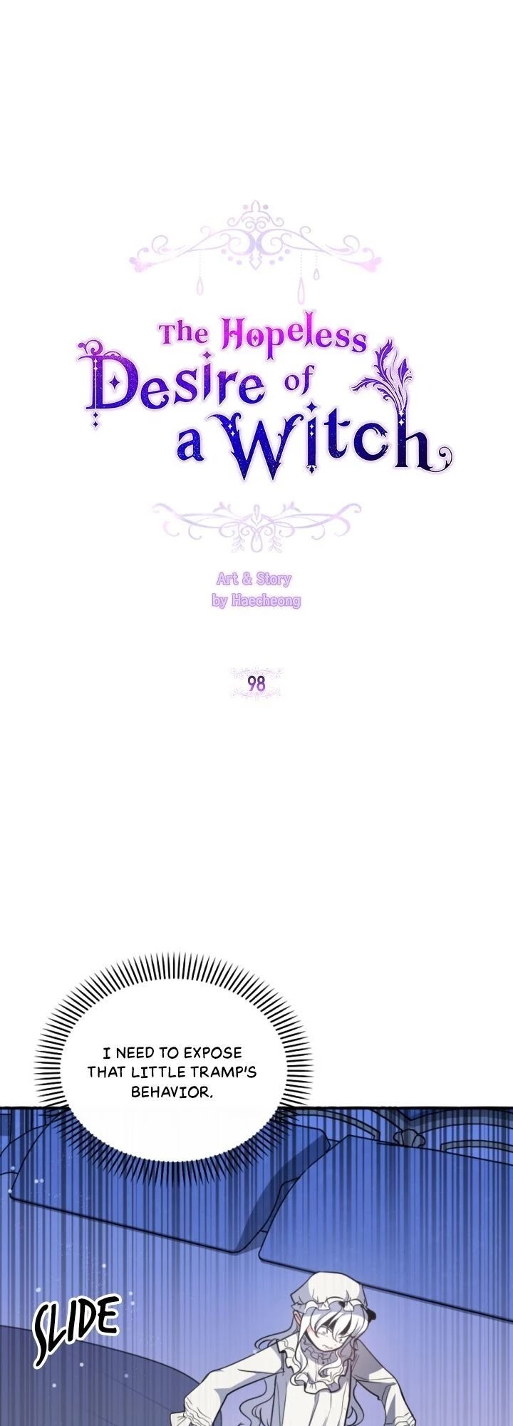 A Witch's Hopeless Wish Chapter 98 page 1 - Chapter 98