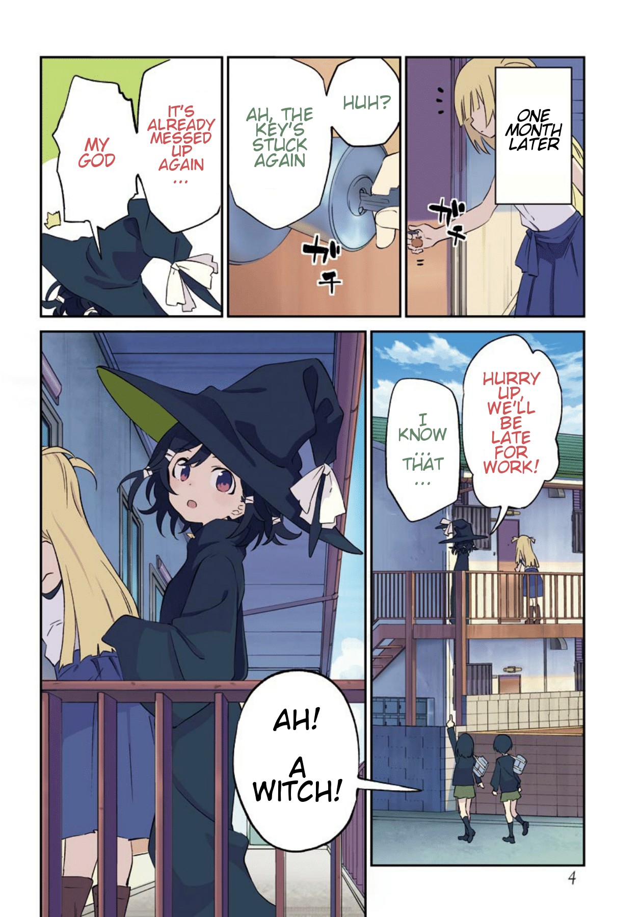 A Witch's Life in a Six-Tatami Room Chapter 0 page 2 - Chapter 0: Prologue