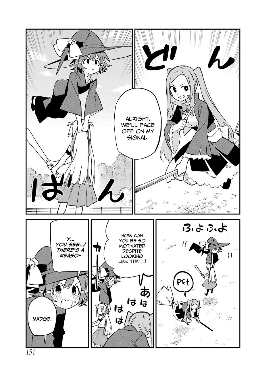A Witch's Life in a Six-Tatami Room Chapter 10 page 11 - Chapter 10: I'm trusting you with this.