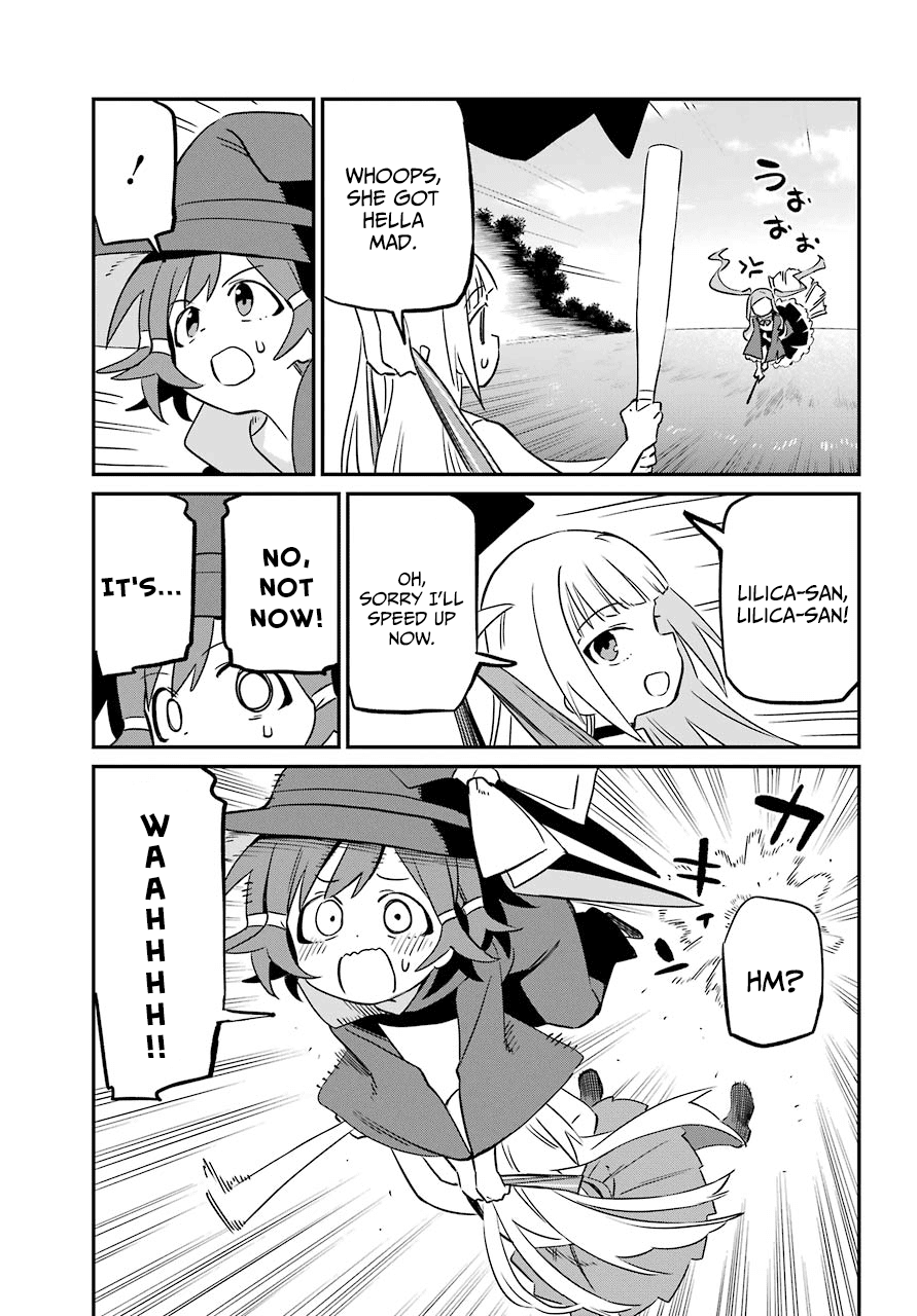 A Witch's Life in a Six-Tatami Room Chapter 10 page 21 - Chapter 10: I'm trusting you with this.