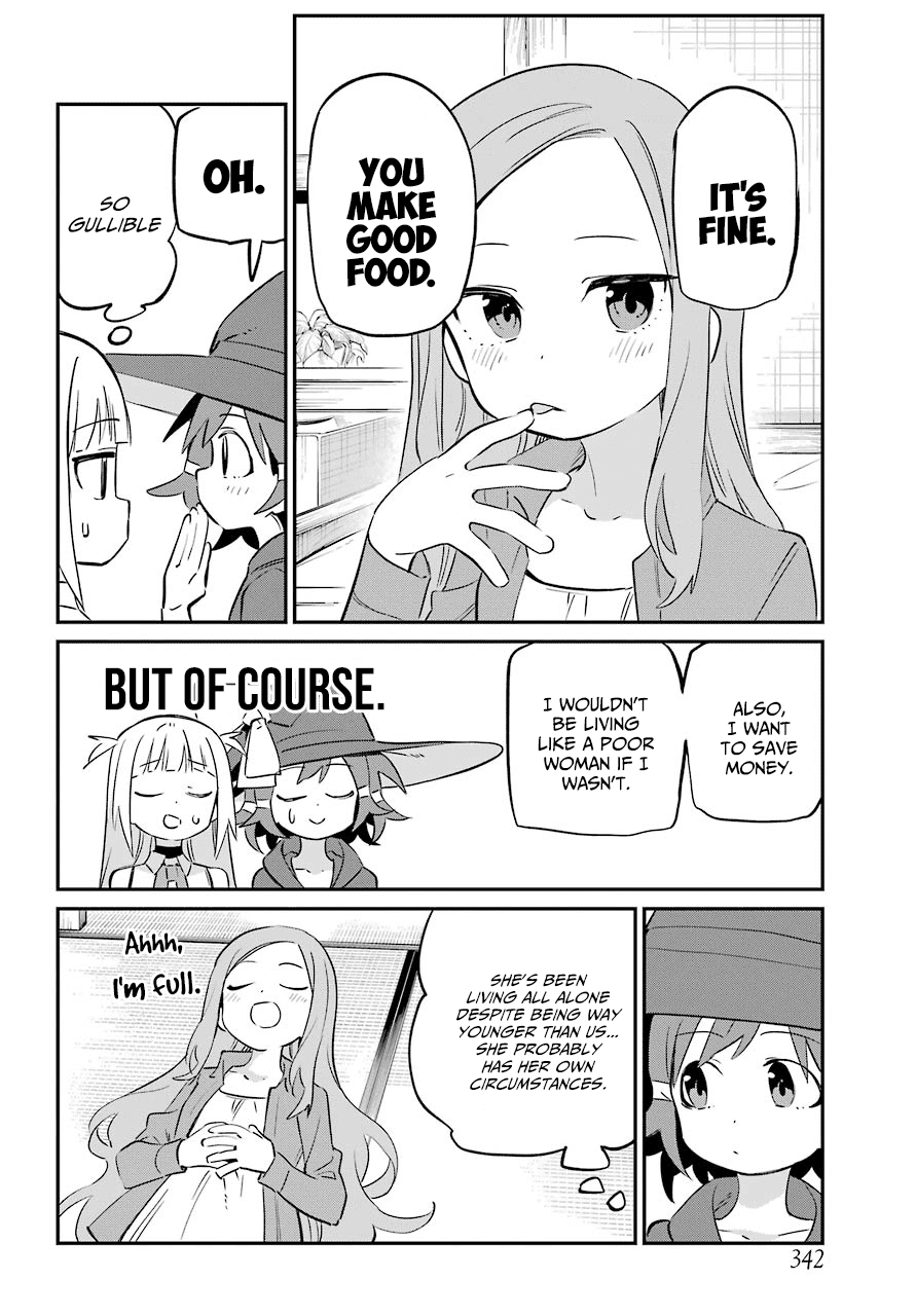 A Witch's Life in a Six-Tatami Room Chapter 12 page 6 - Chapter 12: So yeah, I'm sure it'll work out.