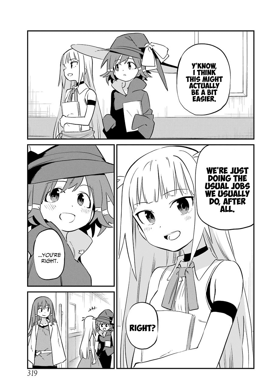 A Witch's Life in a Six-Tatami Room Chapter 13 page 11 - Chapter 13: Let's do our victory yell.