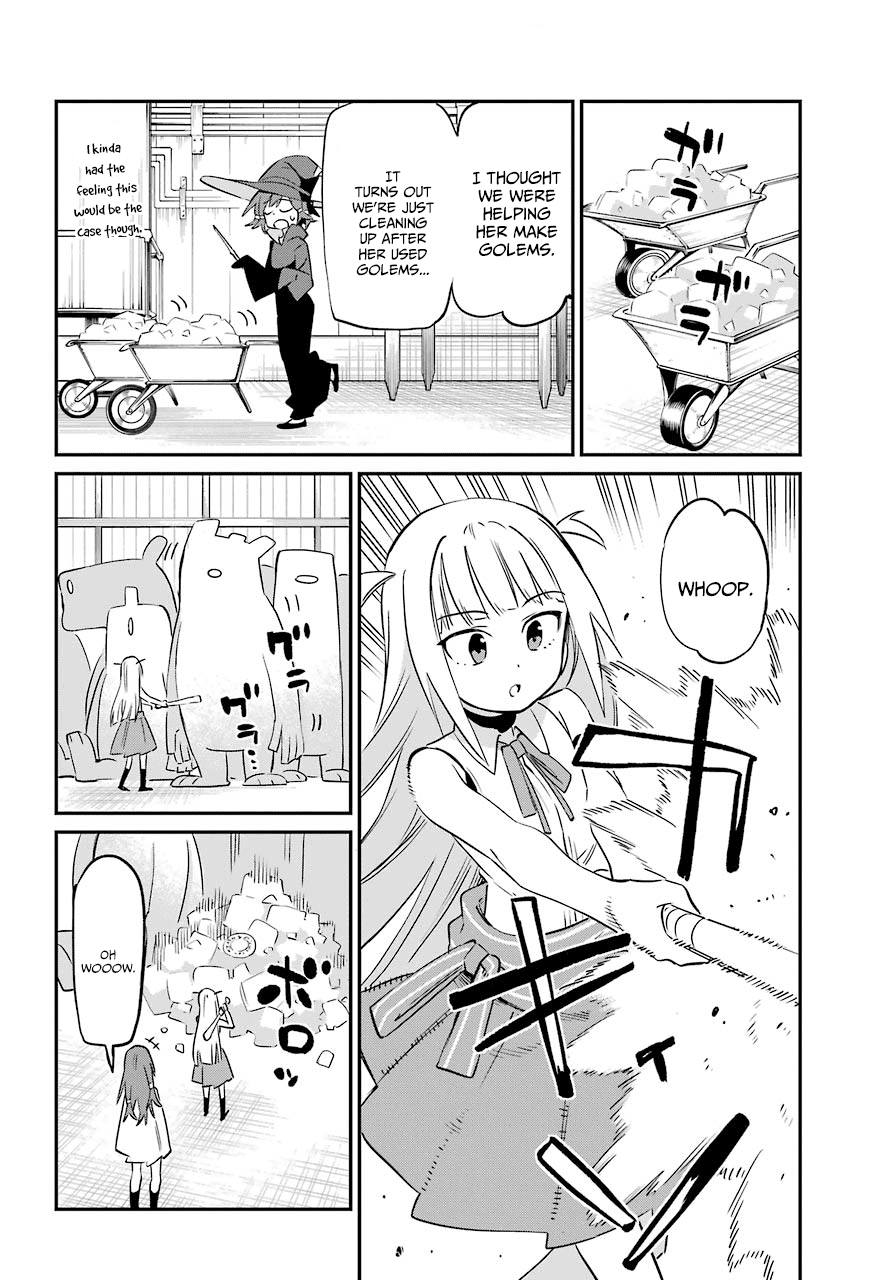 A Witch's Life in a Six-Tatami Room Chapter 13 page 14 - Chapter 13: Let's do our victory yell.