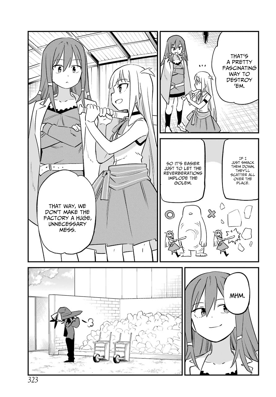 A Witch's Life in a Six-Tatami Room Chapter 13 page 15 - Chapter 13: Let's do our victory yell.
