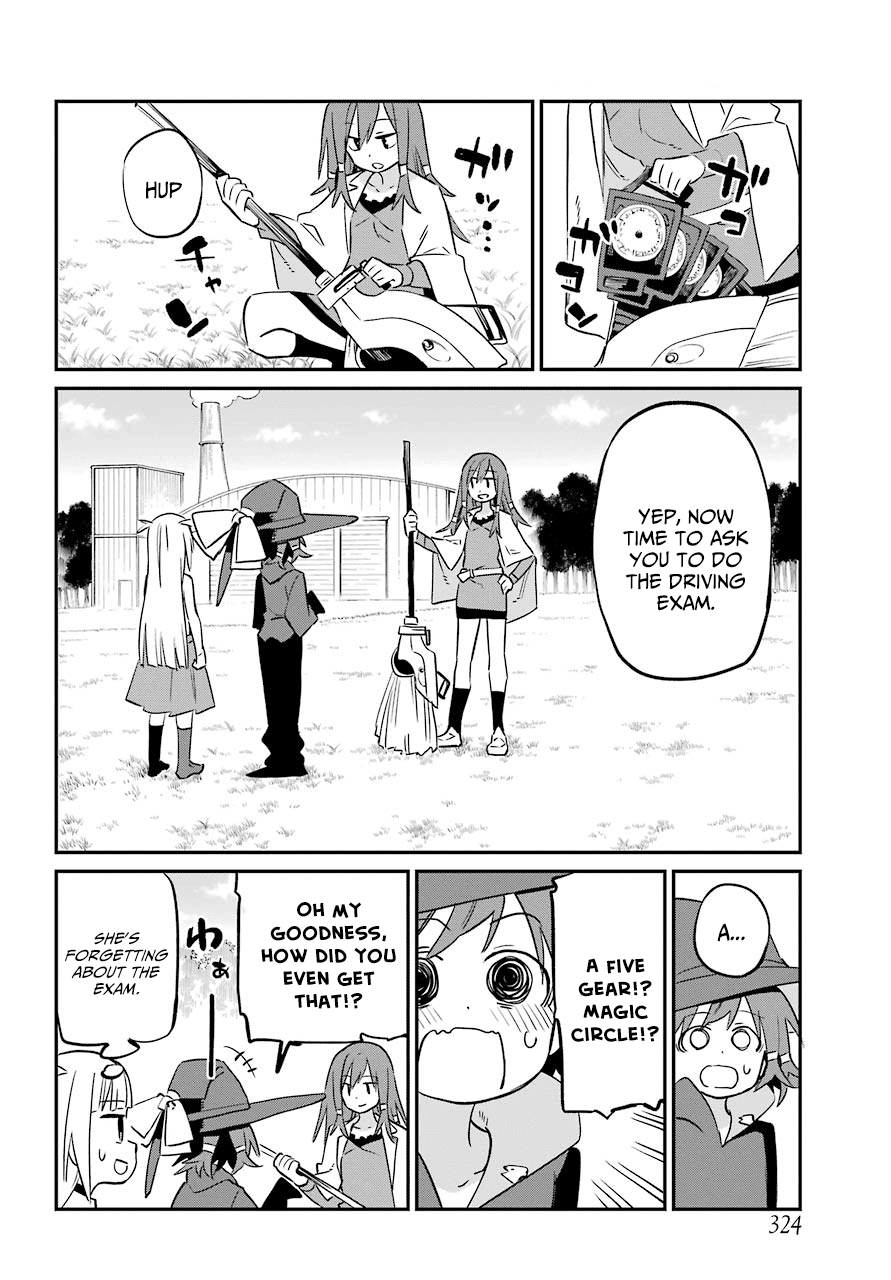 A Witch's Life in a Six-Tatami Room Chapter 13 page 16 - Chapter 13: Let's do our victory yell.