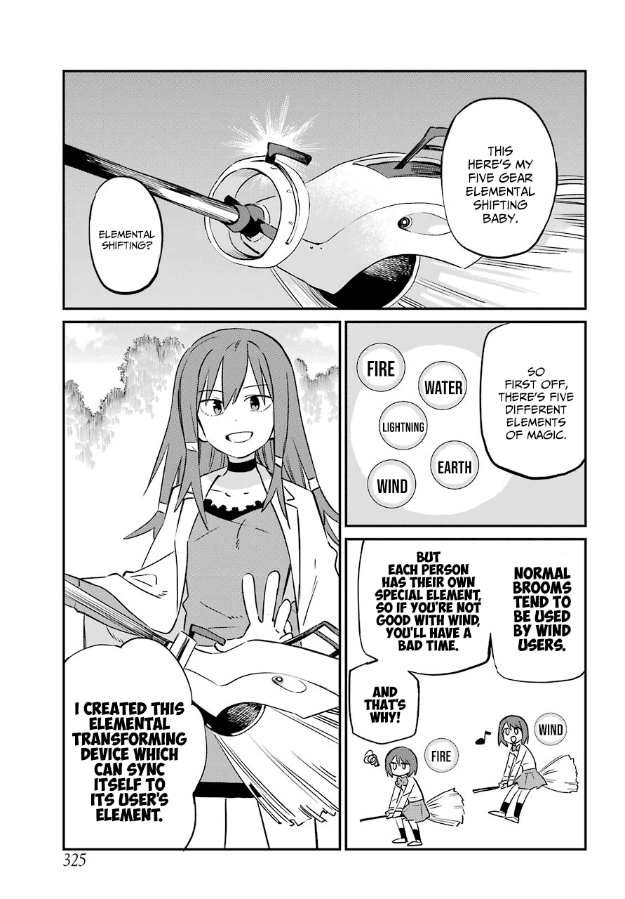 A Witch's Life in a Six-Tatami Room Chapter 13 page 17 - Chapter 13: Let's do our victory yell.