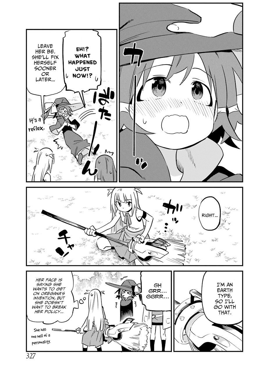 A Witch's Life in a Six-Tatami Room Chapter 13 page 19 - Chapter 13: Let's do our victory yell.