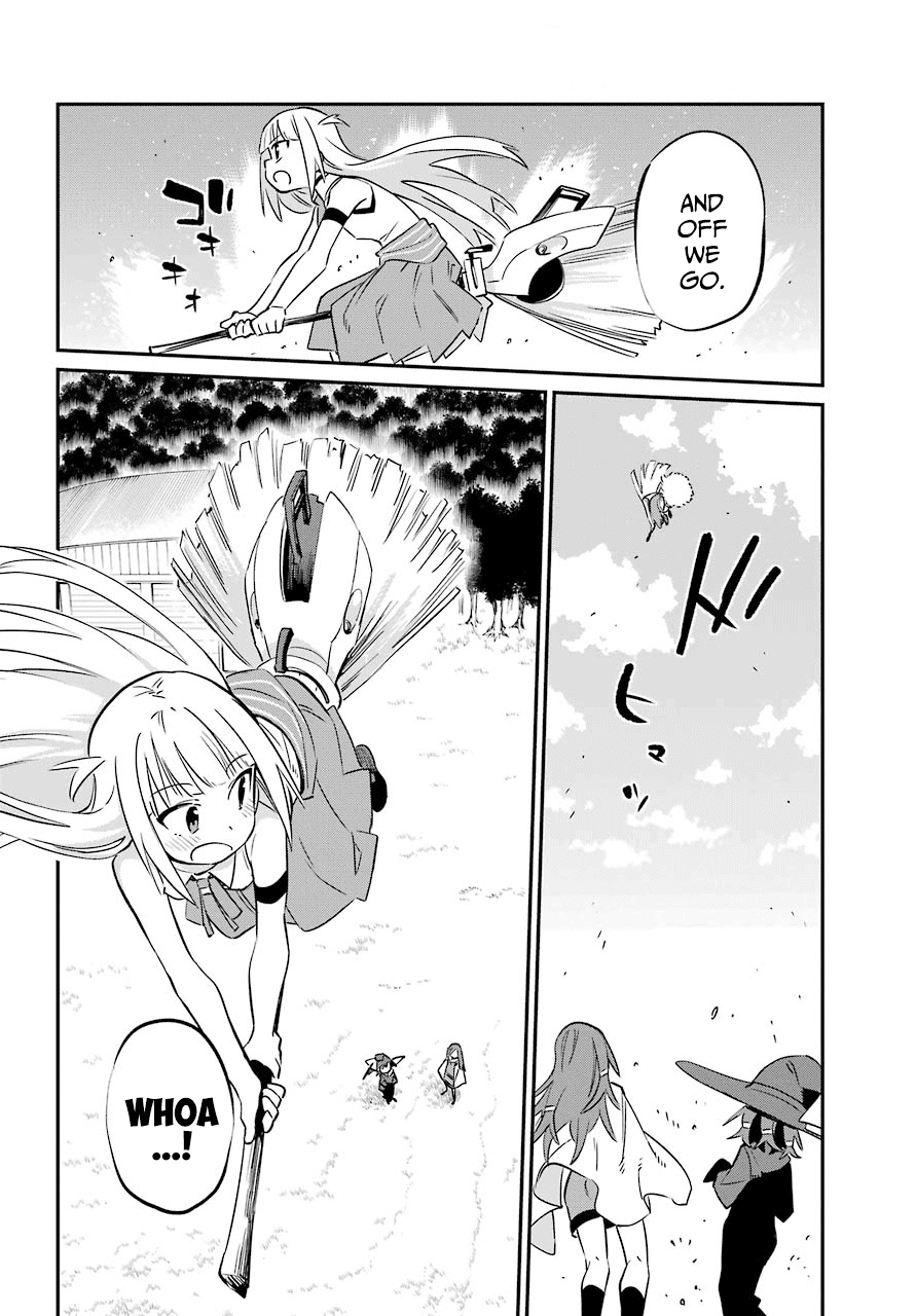 A Witch's Life in a Six-Tatami Room Chapter 13 page 20 - Chapter 13: Let's do our victory yell.