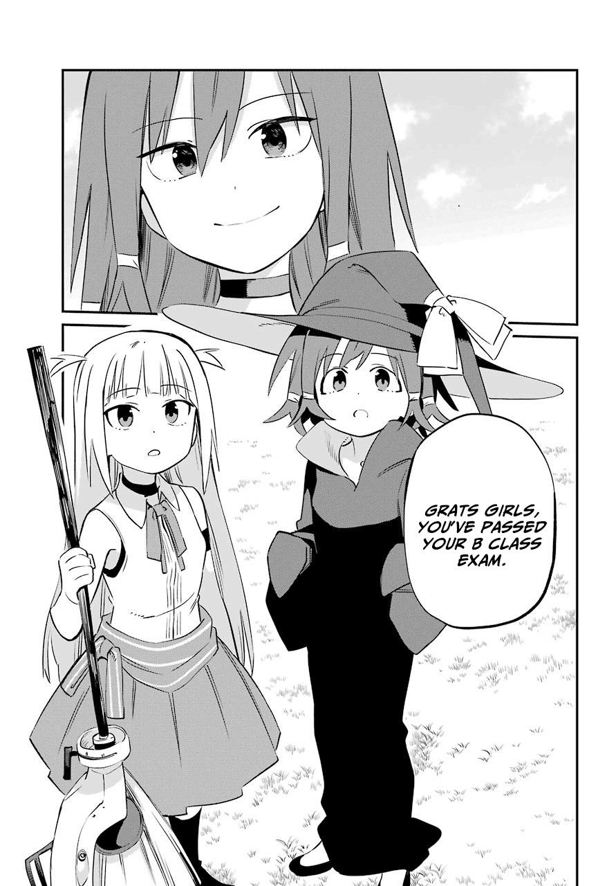 A Witch's Life in a Six-Tatami Room Chapter 13 page 25 - Chapter 13: Let's do our victory yell.