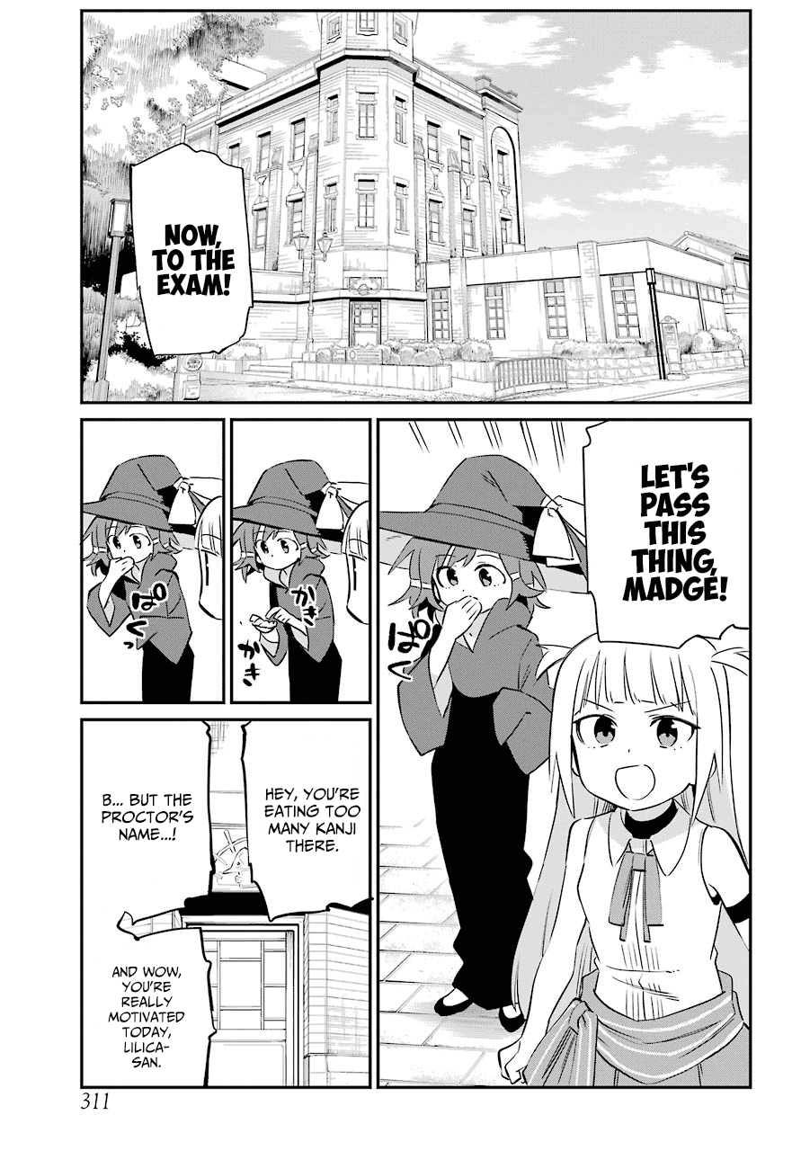 A Witch's Life in a Six-Tatami Room Chapter 13 page 3 - Chapter 13: Let's do our victory yell.