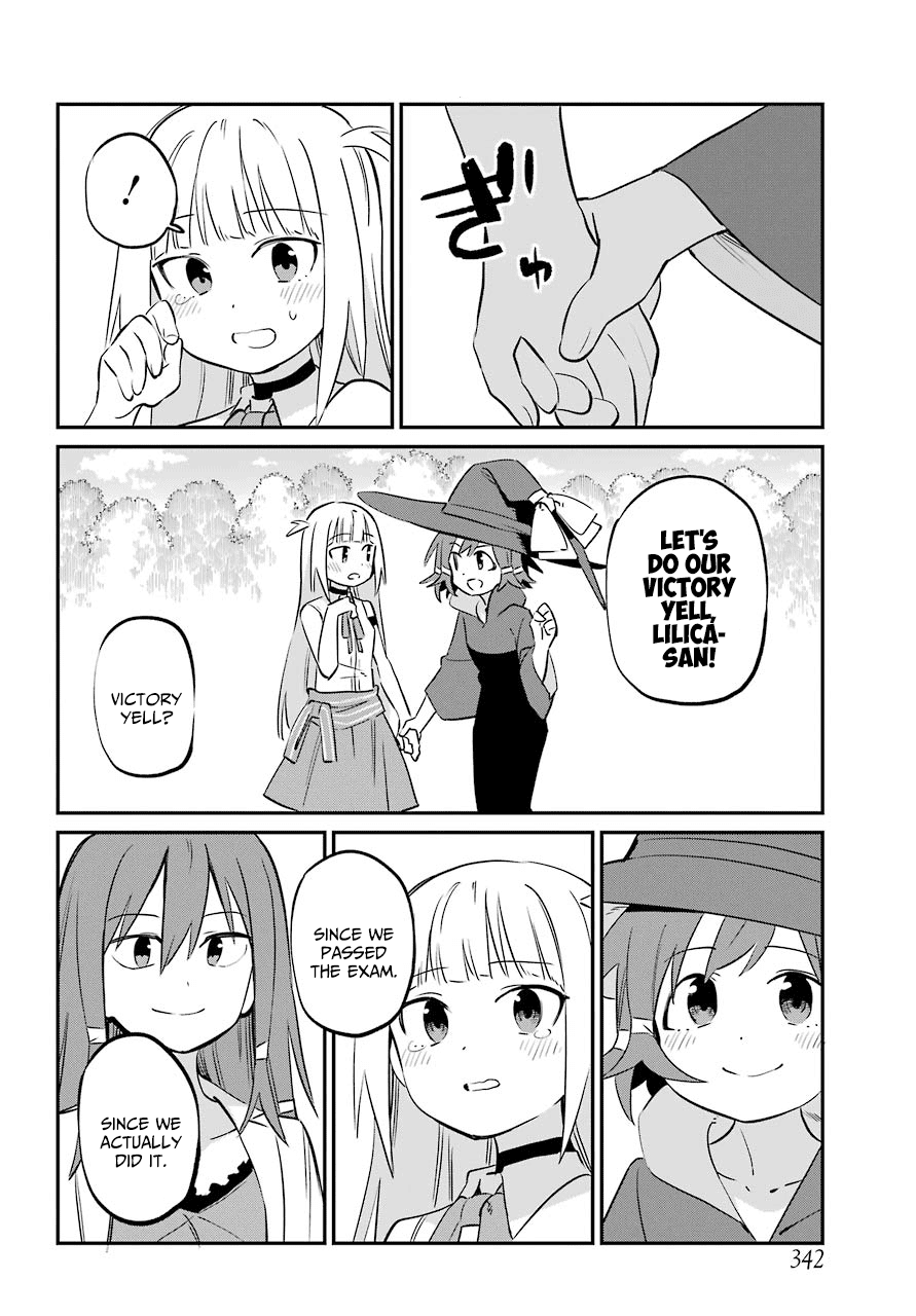 A Witch's Life in a Six-Tatami Room Chapter 13 page 34 - Chapter 13: Let's do our victory yell.