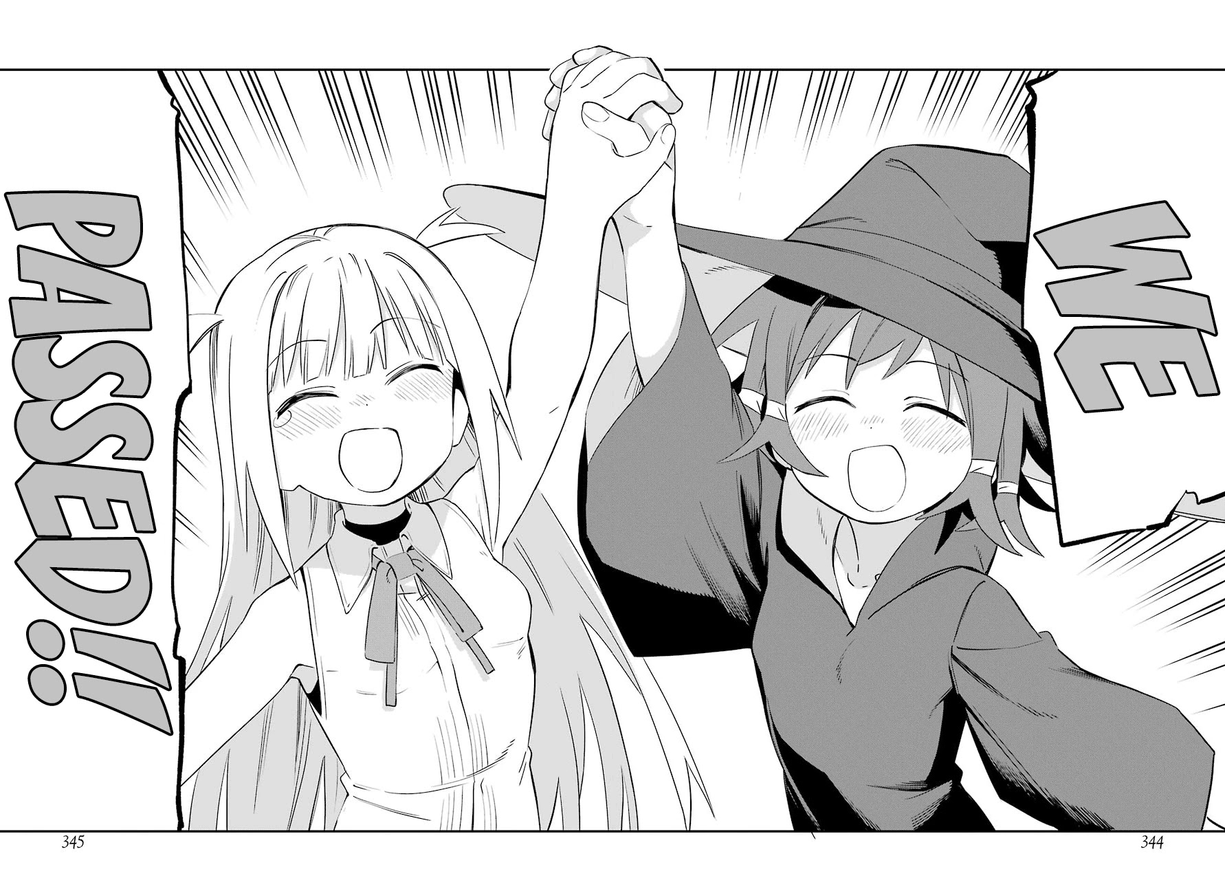 A Witch's Life in a Six-Tatami Room Chapter 13 page 36 - Chapter 13: Let's do our victory yell.