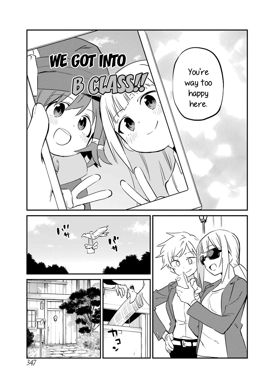 A Witch's Life in a Six-Tatami Room Chapter 13 page 38 - Chapter 13: Let's do our victory yell.