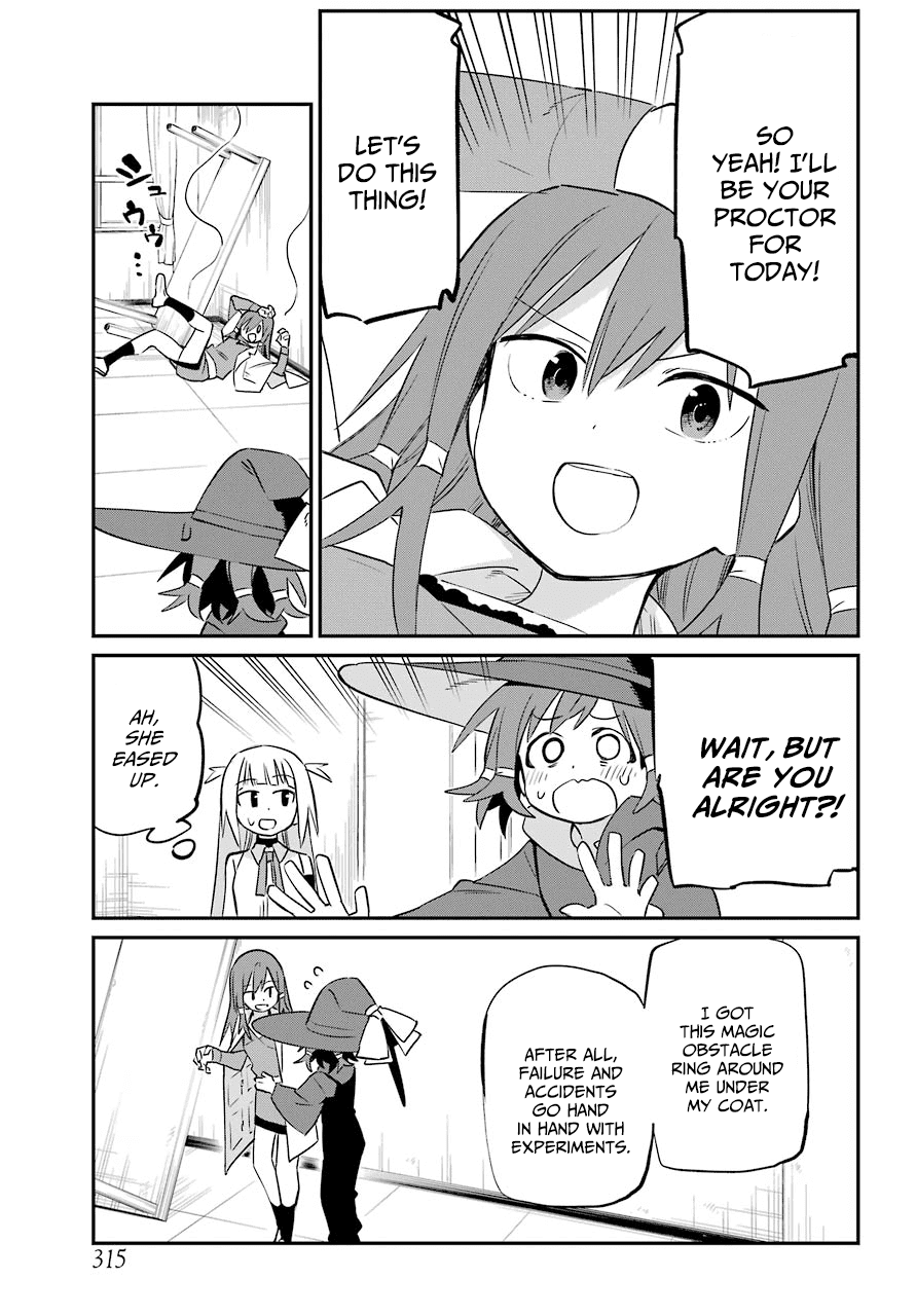 A Witch's Life in a Six-Tatami Room Chapter 13 page 7 - Chapter 13: Let's do our victory yell.