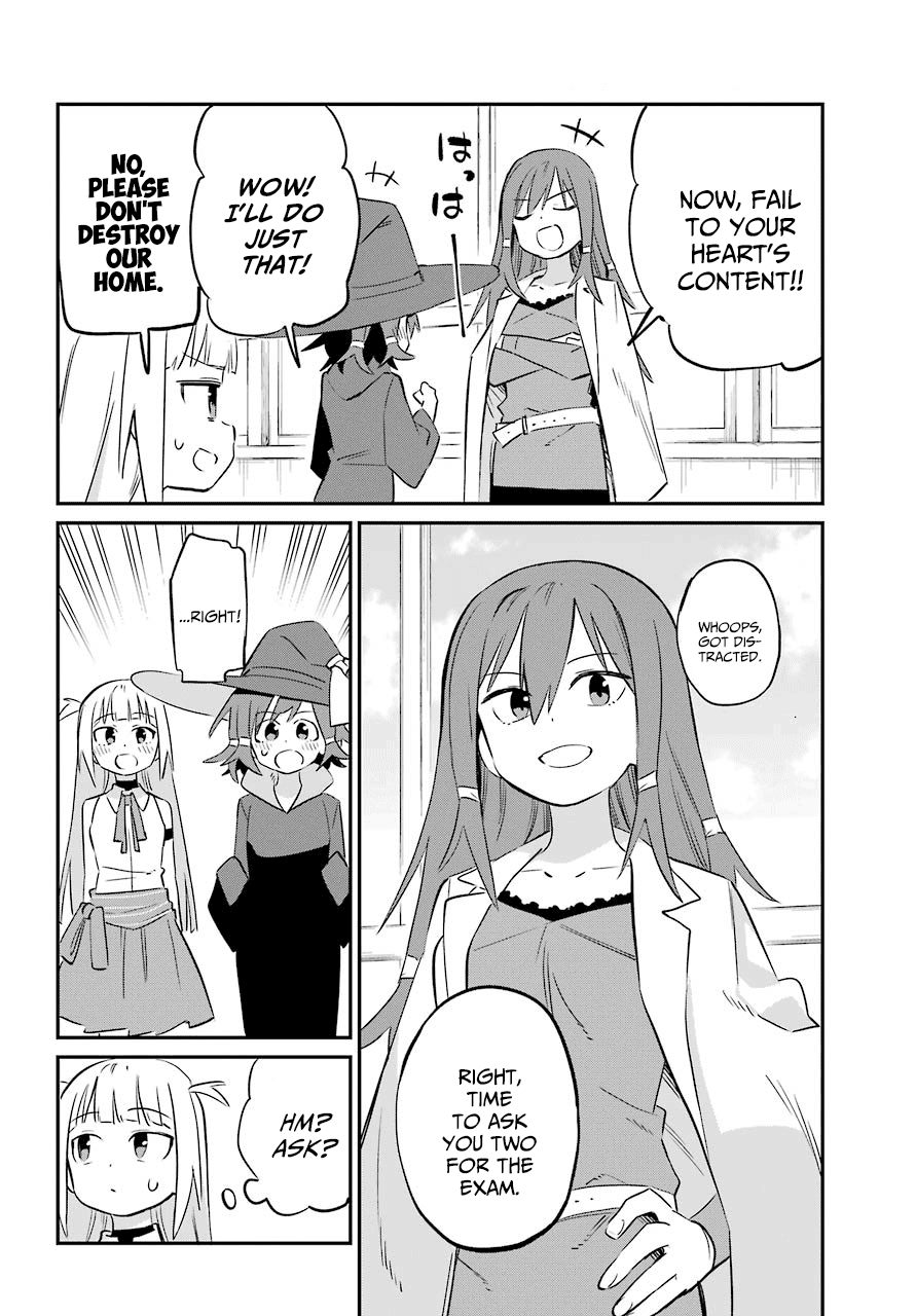 A Witch's Life in a Six-Tatami Room Chapter 13 page 8 - Chapter 13: Let's do our victory yell.
