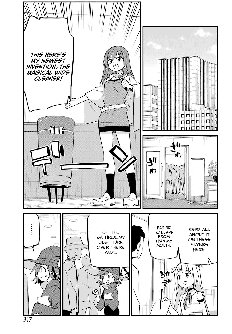 A Witch's Life in a Six-Tatami Room Chapter 13 page 9 - Chapter 13: Let's do our victory yell.
