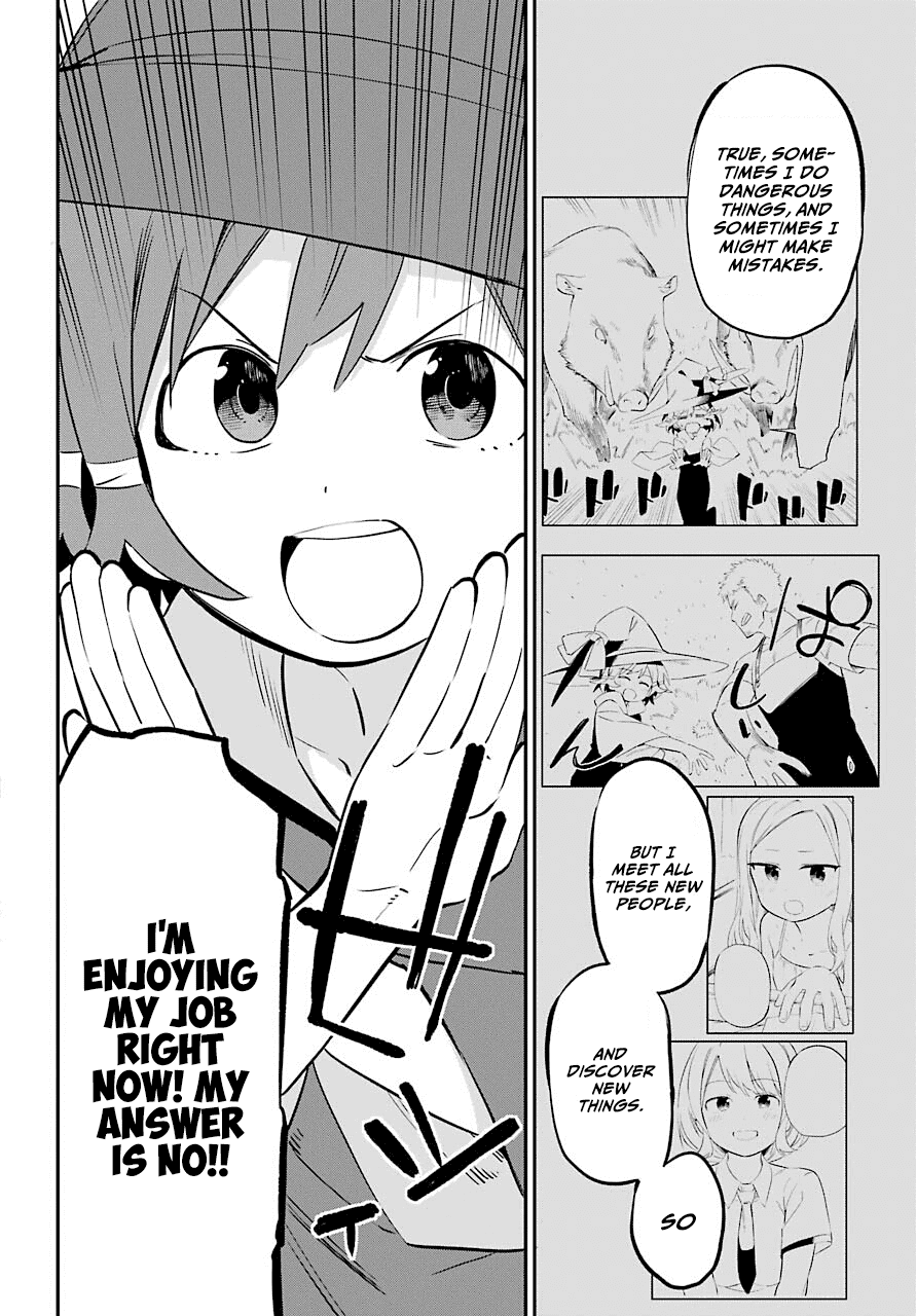 A Witch's Life in a Six-Tatami Room Chapter 16 page 21 - Chapter 16: Was that praise?