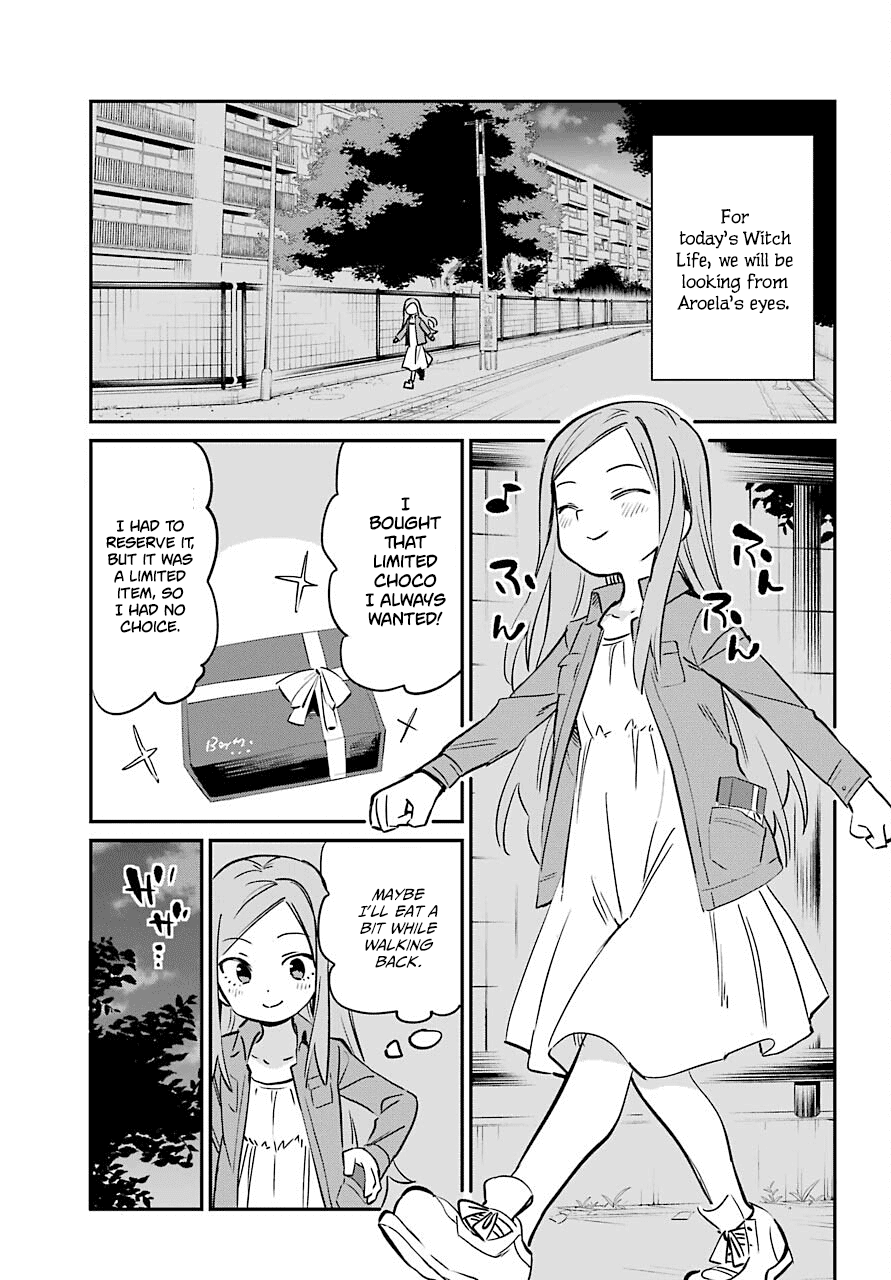 A Witch's Life in a Six-Tatami Room Chapter 17 page 1 - Chapter 17: Aroela's great adventure (Part 1)