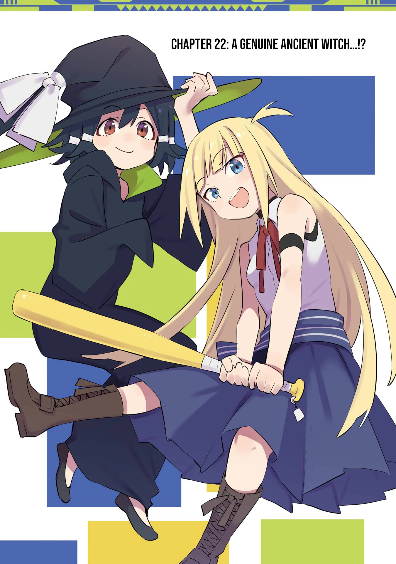 A Witch's Life in a Six-Tatami Room Chapter 22 page 1 - Chapter 22: A genuine ancient witch...!?