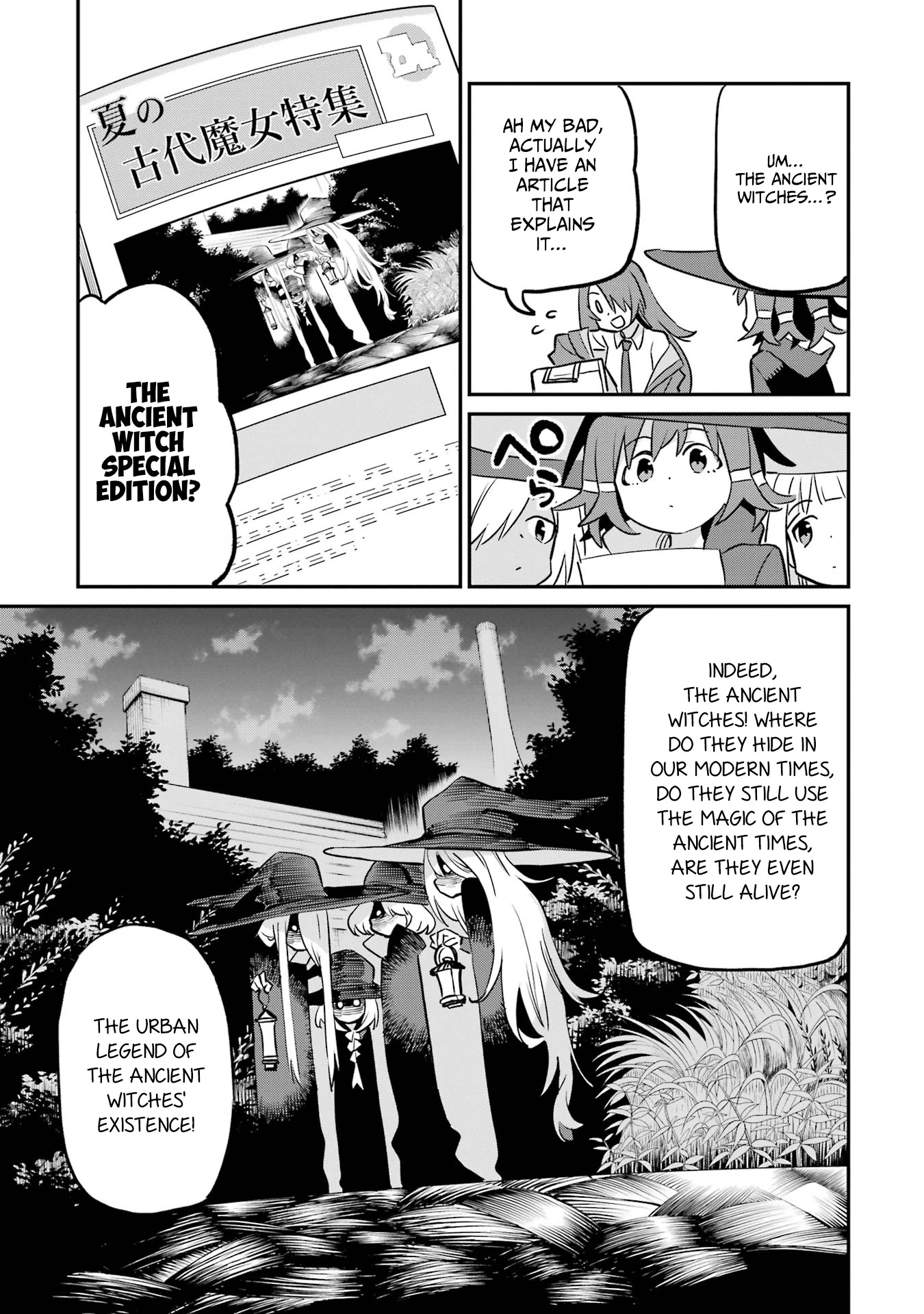 A Witch's Life in a Six-Tatami Room Chapter 22 page 15 - Chapter 22: A genuine ancient witch...!?