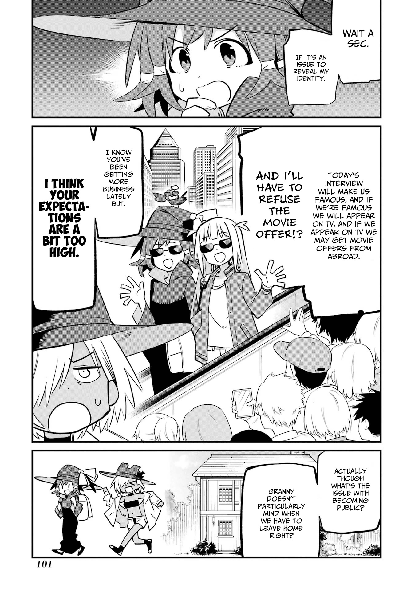 A Witch's Life in a Six-Tatami Room Chapter 22 page 21 - Chapter 22: A genuine ancient witch...!?