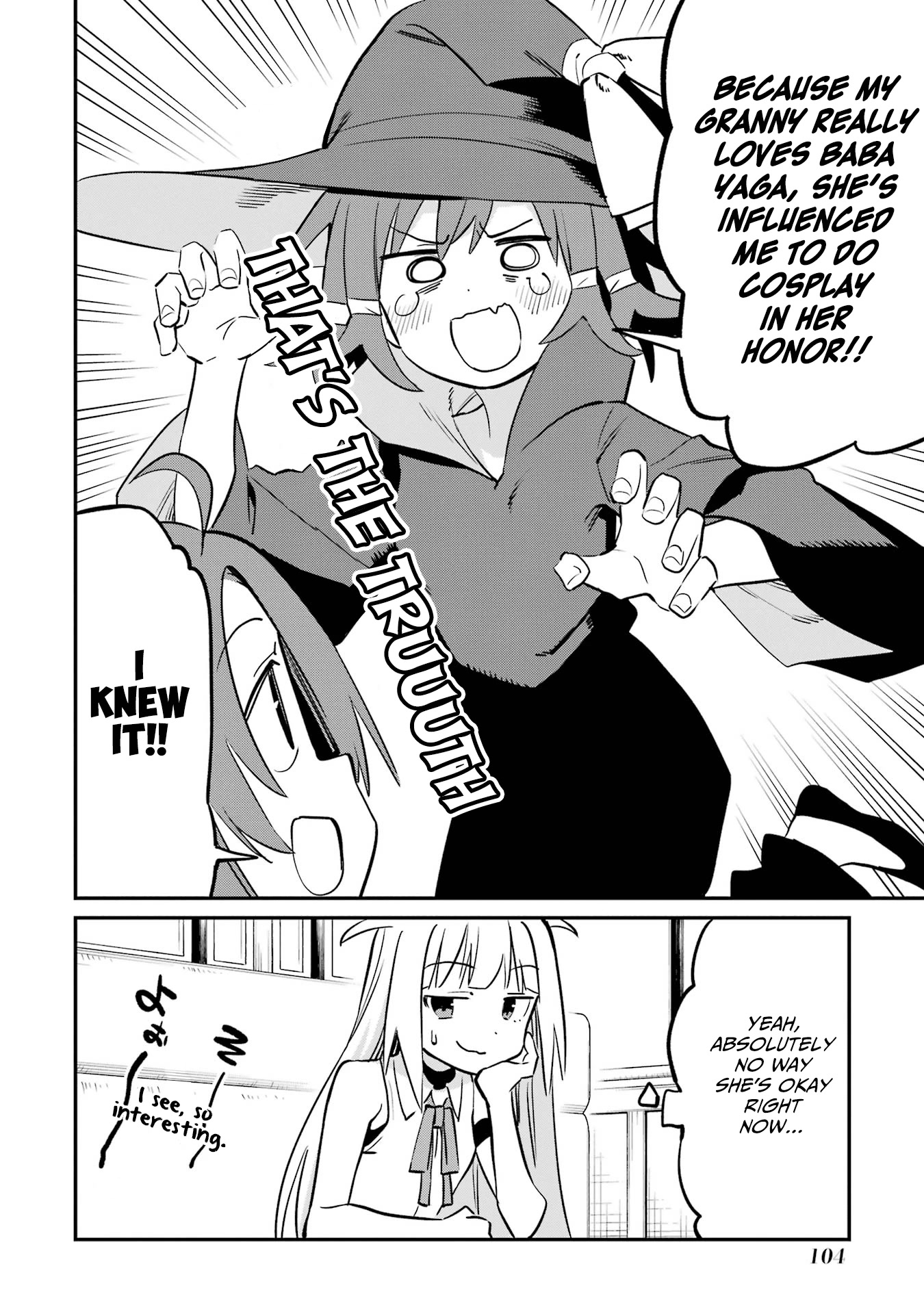 A Witch's Life in a Six-Tatami Room Chapter 22 page 24 - Chapter 22: A genuine ancient witch...!?