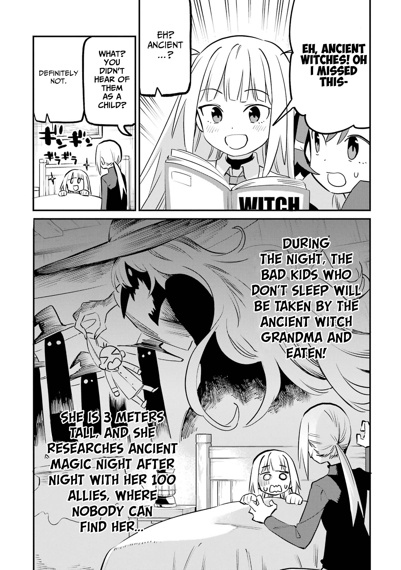 A Witch's Life in a Six-Tatami Room Chapter 22 page 4 - Chapter 22: A genuine ancient witch...!?