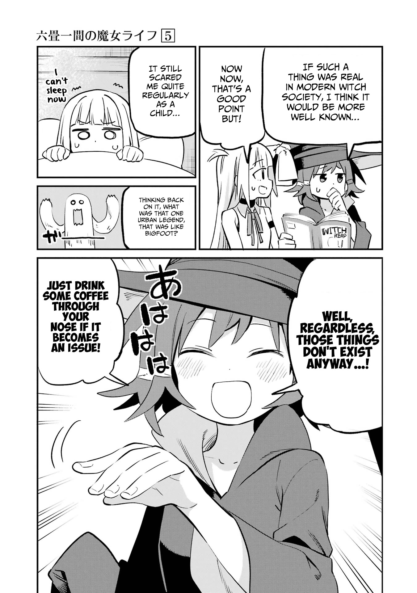 A Witch's Life in a Six-Tatami Room Chapter 22 page 5 - Chapter 22: A genuine ancient witch...!?