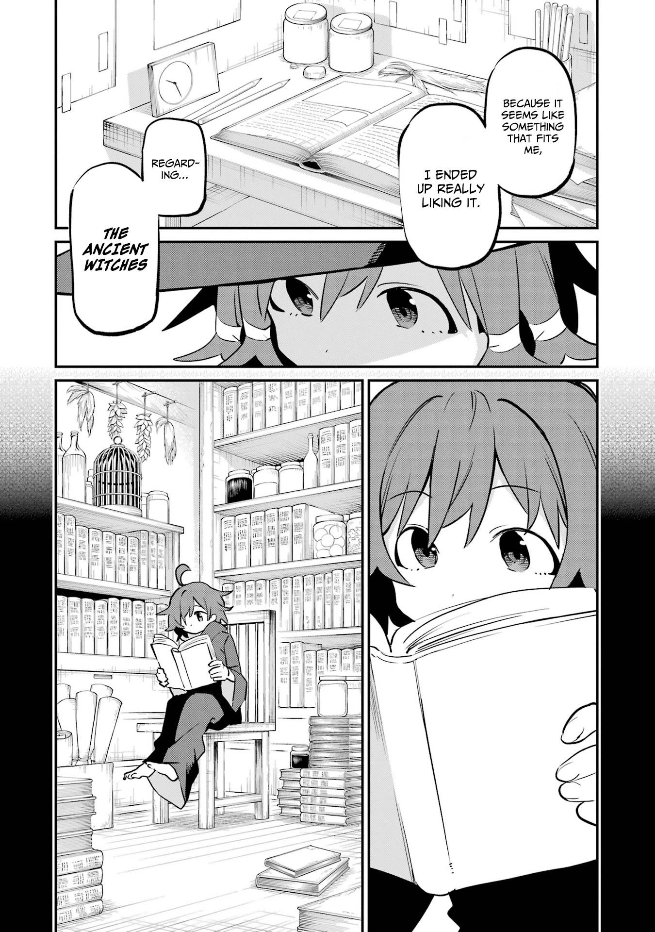 A Witch's Life in a Six-Tatami Room Chapter 23 page 14 - Chapter 23: How exciting it is!